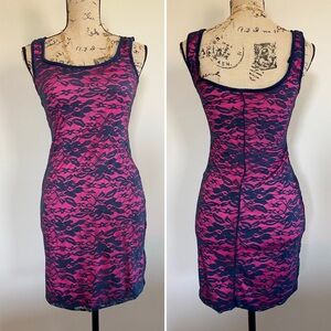 •Lily Rose• lace overlay bodycon dress